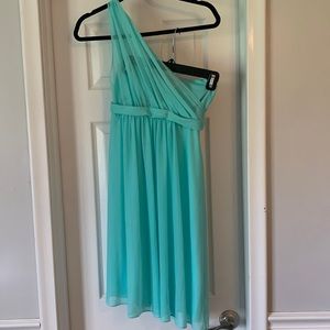 Real one shoulder dress